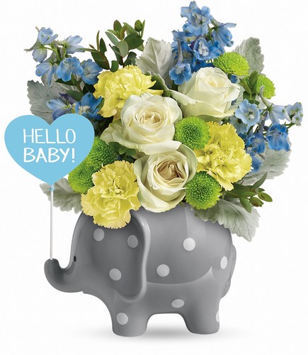 Hello Sweet Baby - boy from Richardson's Flowers in Medford, NJ